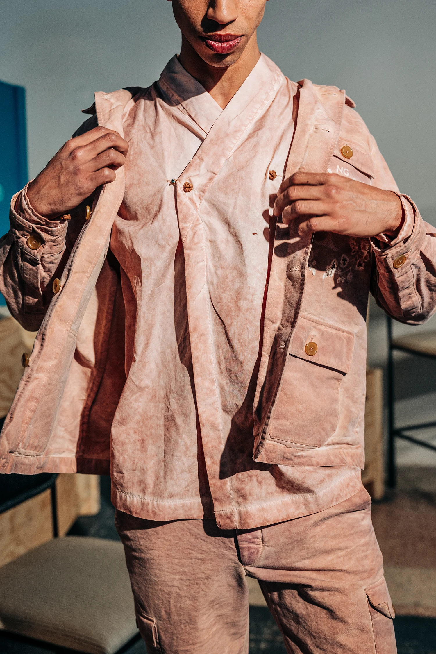 Camisa Kimono, trespassada