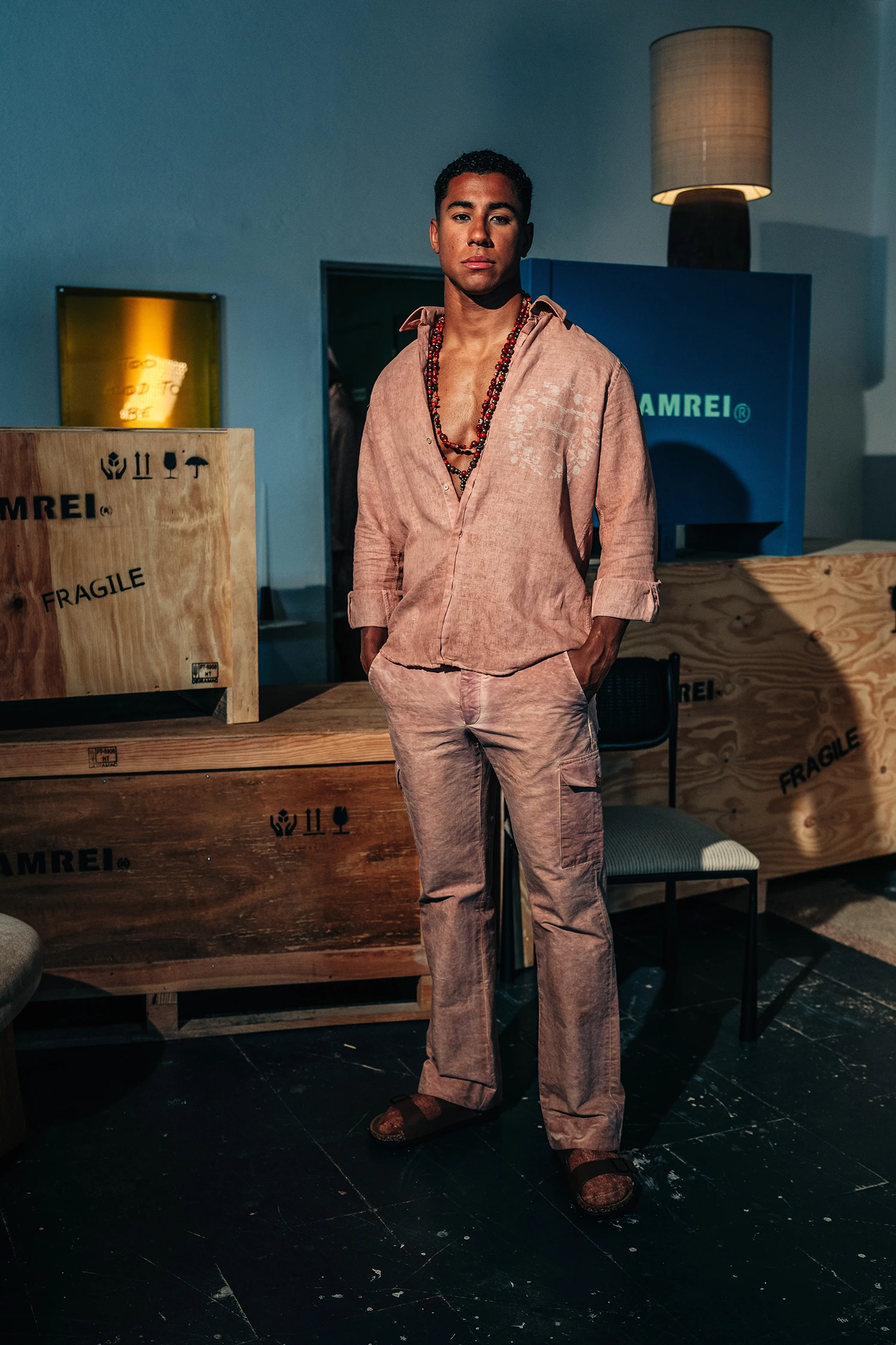 Camisa carcela escondida, regular fit
