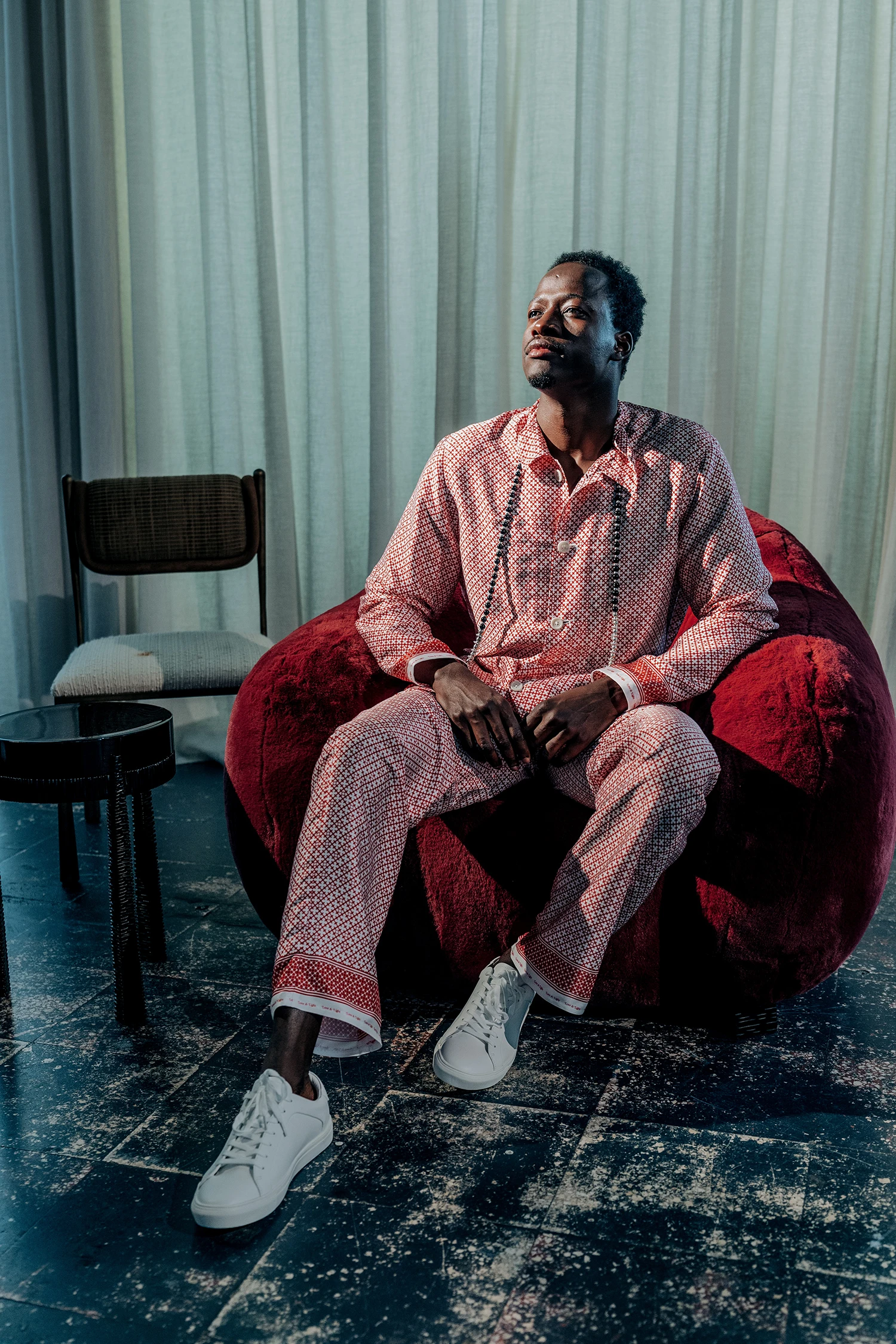 Calças pijama,em estampado padrão NG.Realxed fit